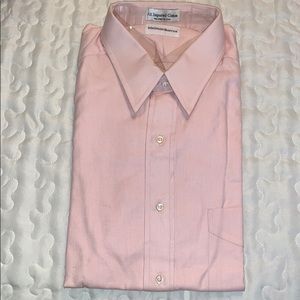 Pink Button Down Collar Shirt